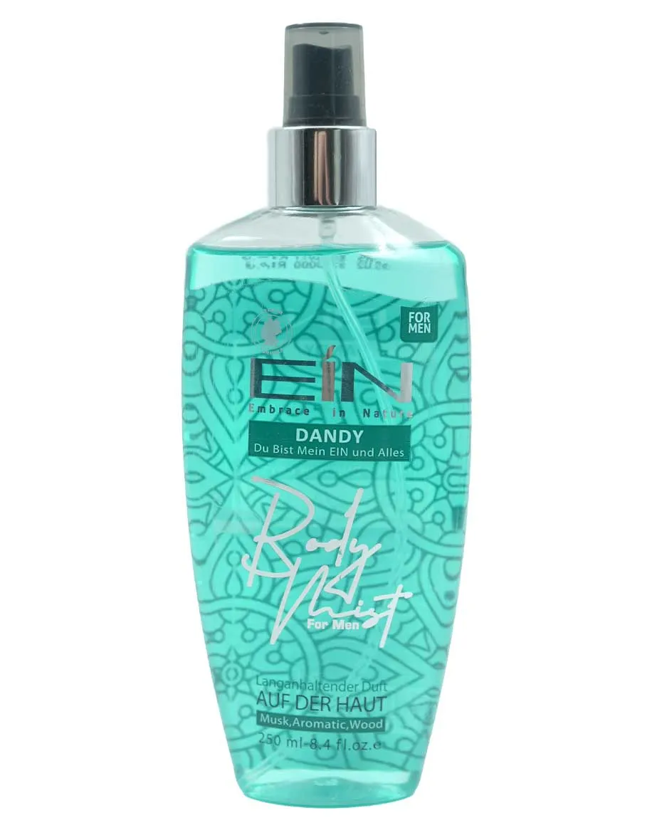 بادی اسپلش مردانه ای آی ان مدل dandy حجم 250 میلی لیتر